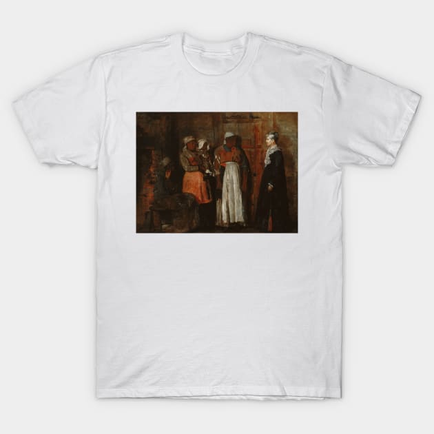 A Visit from the Old Mistress by Winslow Homer T-Shirt by Classic Art Stall